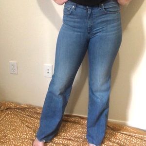 Rag & Bone High Waisted “Justine” Flare Jeans 27